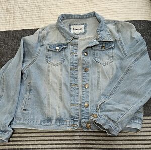 Blue Denim Jacket Size 2xl